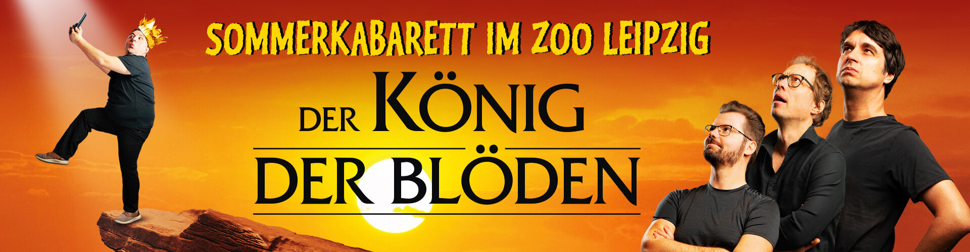 Der König der Blöden - Sommerkabarett im Zoo Leipzig